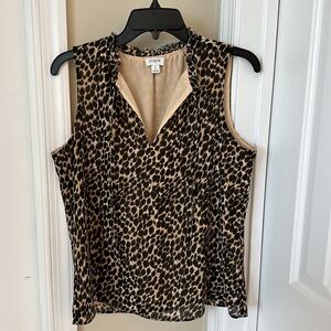 Women’s J Crew sleeveless blouse